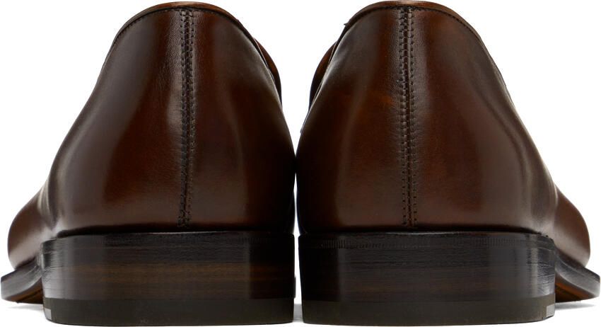 Ferragamo Brown Genk Loafers