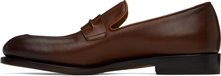 Ferragamo Brown Genk Loafers - Picture 3