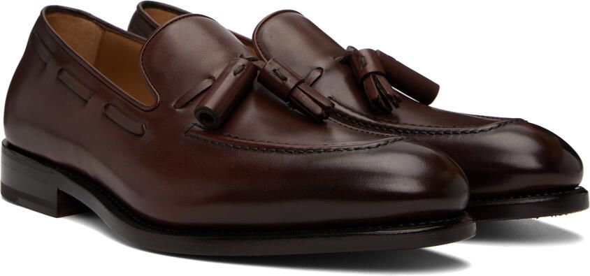 Ferragamo Brown Gesico Loafers - Picture 2