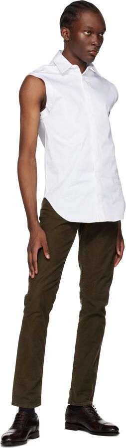 Ferragamo Brown Gianluigi Oxfords - Picture 4