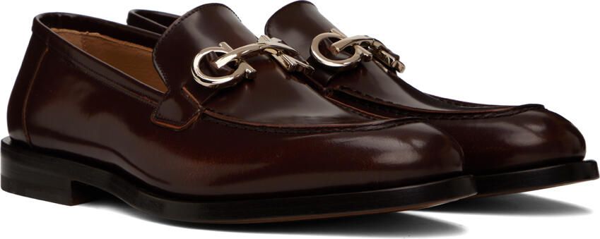 Ferragamo Brown Gustav Loafers - Picture 2