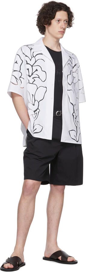 Salvatore Ferragamo Brown Logan Sandals - Picture 2