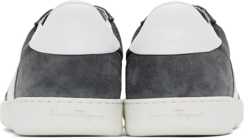 Ferragamo Gray Achille Sneakers