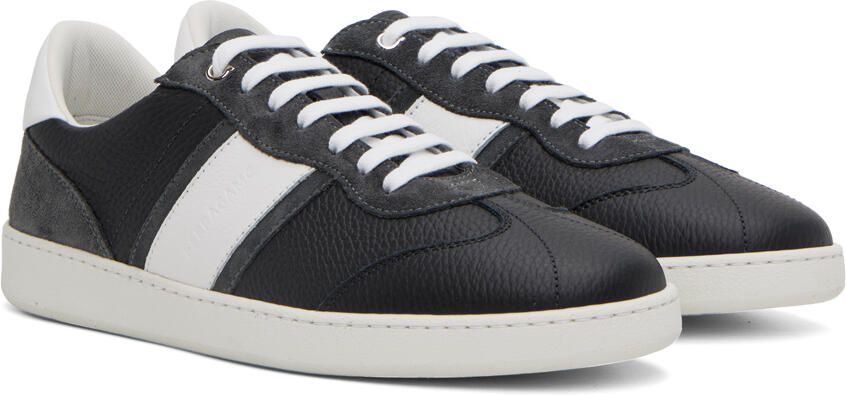 Ferragamo Gray Achille Sneakers - Picture 2
