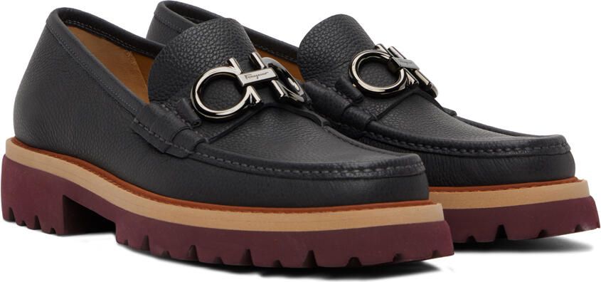 Ferragamo Gray Bleecker Loafers - Picture 2