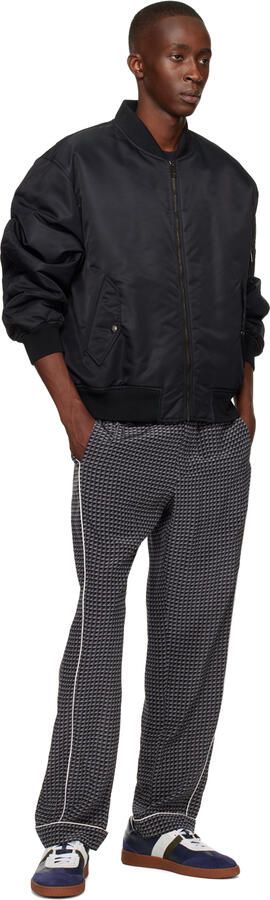 Ferragamo Navy Garda Low Sneakers - Picture 4