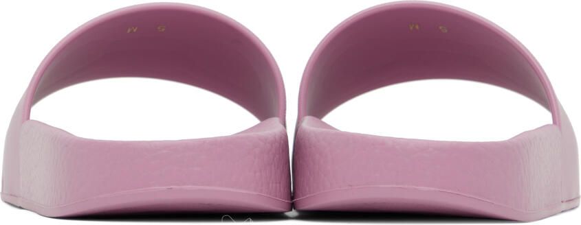 Ferragamo Pink Gancini Slides