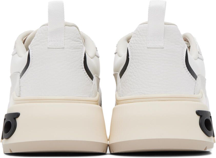 Ferragamo White Cosimina Sneakers