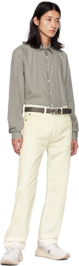 Ferragamo White Cosimina Sneakers - Picture 4