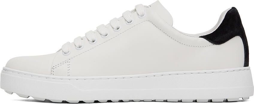 Ferragamo White Gancini Sneakers - Picture 3