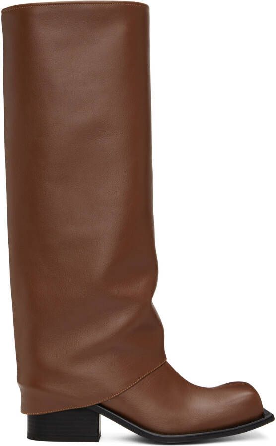 FIDAN NOVRUZOVA Brown Havva Boots - Picture 5