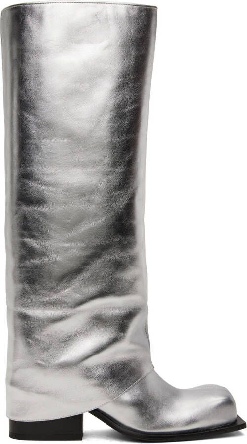 FIDAN NOVRUZOVA Silver Havva Boots - Picture 5