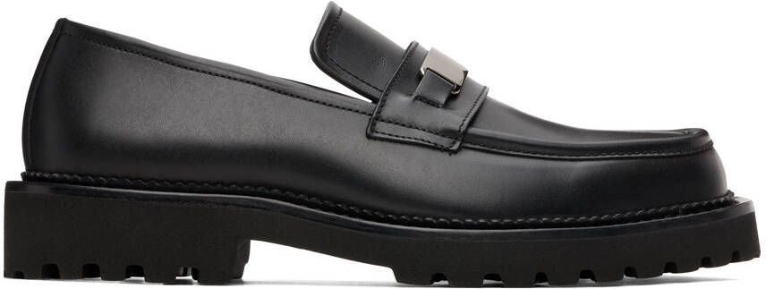 Filippa K square-toe suede loafers Black - Picture 5