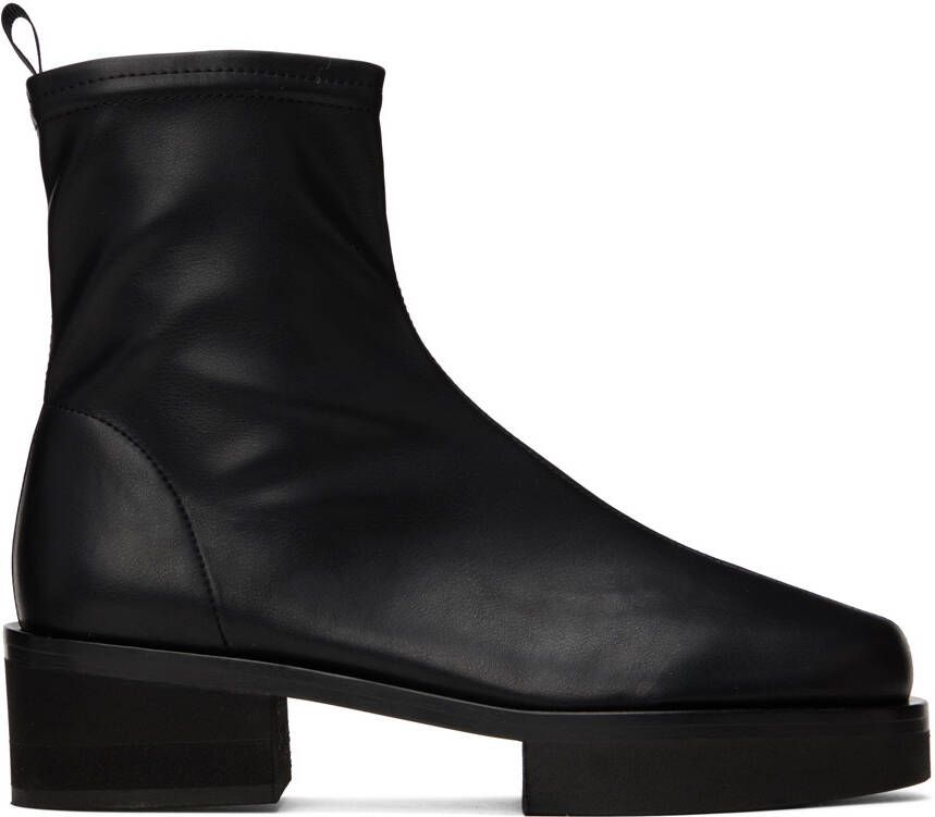 FRAME Black 'Le Remi' Ankle Boots