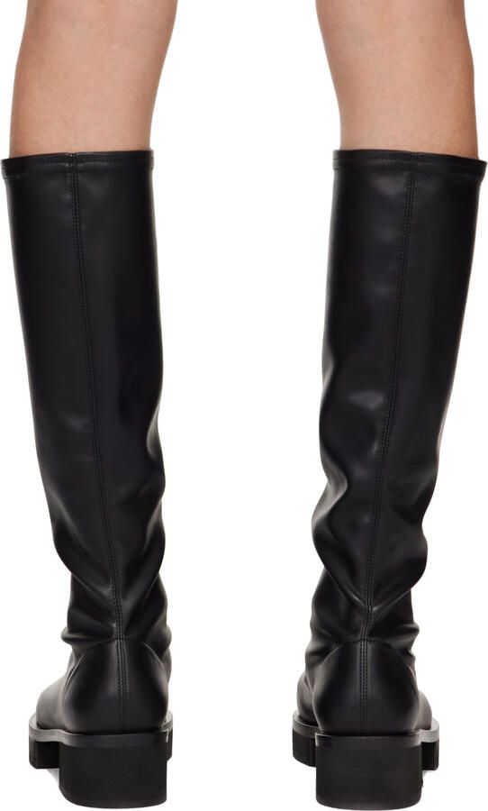FRAME Black 'Le Remi' Knee Boots
