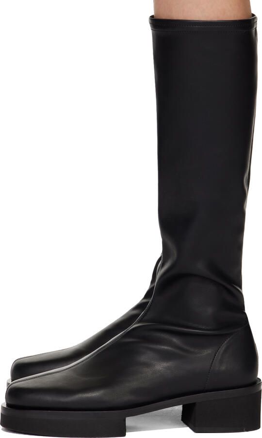 FRAME Black 'Le Remi' Knee Boots - Picture 2