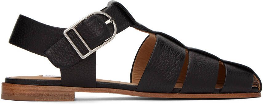 Gabriela Hearst Black Lynn Sandals - Picture 5