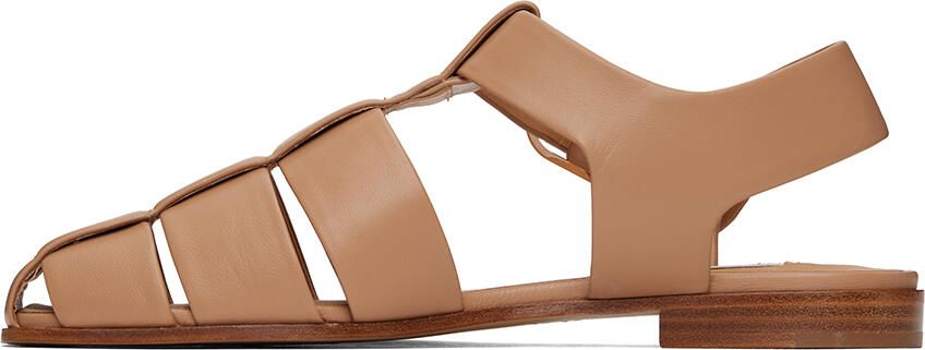 Gabriela Hearst Beige Lynn Sandals - Picture 3