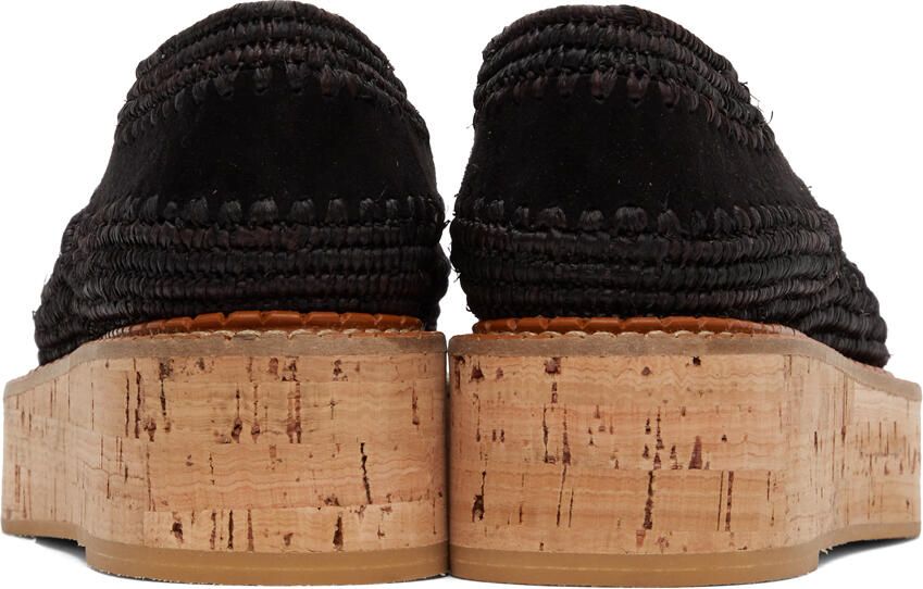 Gabriela Hearst Black Clergerie Edition Suede Louis Brogues