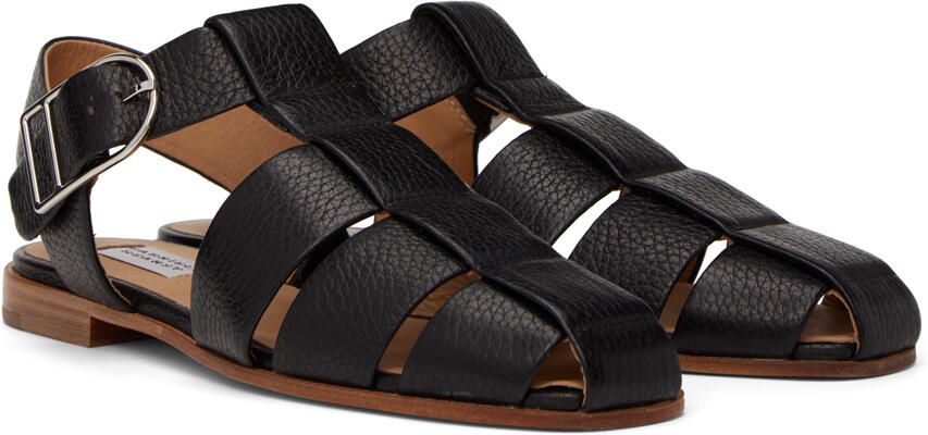 Gabriela Hearst Black Lynn Sandals - Picture 2