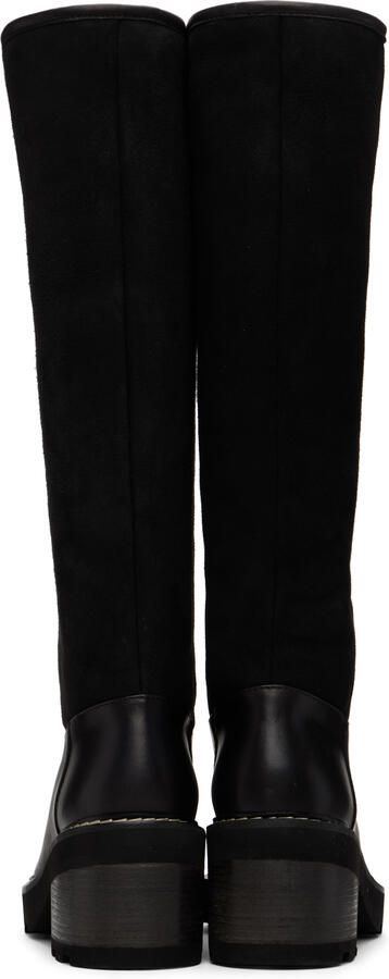 Gabriela Hearst Black Shearling Vylos Boots - Picture 4