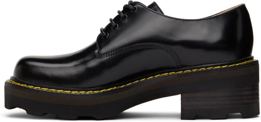 Gabriela Hearst Black Tera Brogue Oxfords - Picture 3
