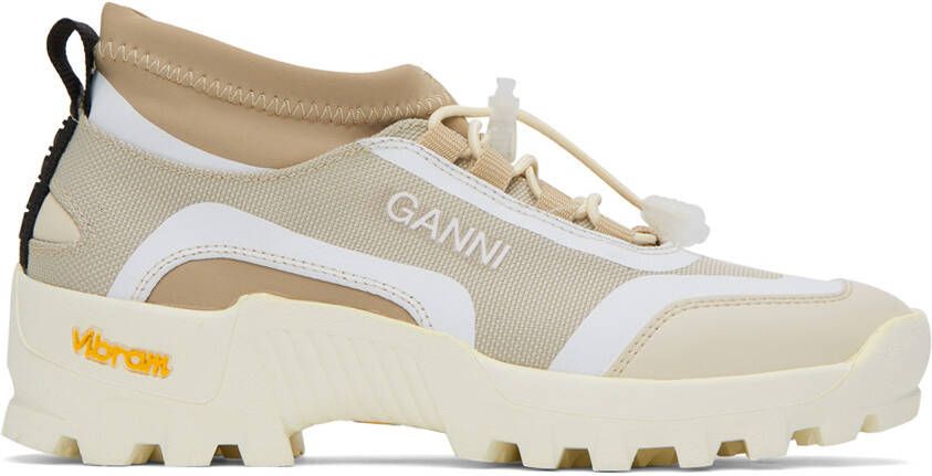 GANNI Beige Performance Sneakers - Picture 5