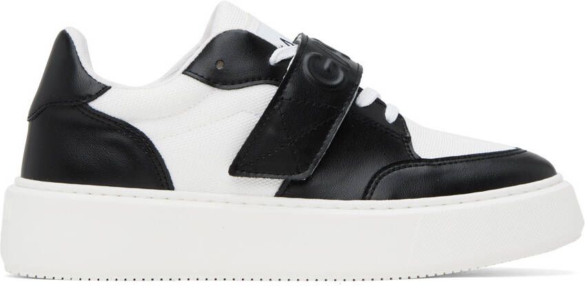 GANNI Black & White Sporty Sneakers - Picture 4