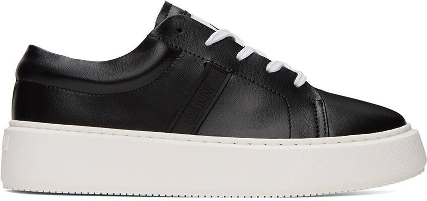 GANNI Black Sporty Sneakers - Picture 5