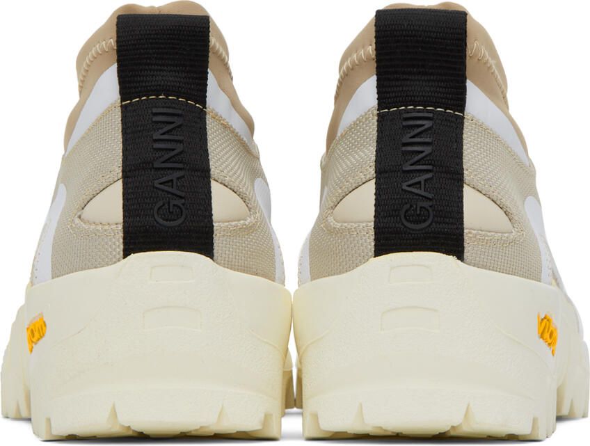GANNI Beige Performance Sneakers