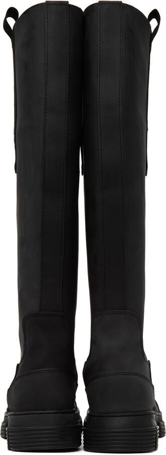 GANNI Black Country Chelsea Boots - Picture 7