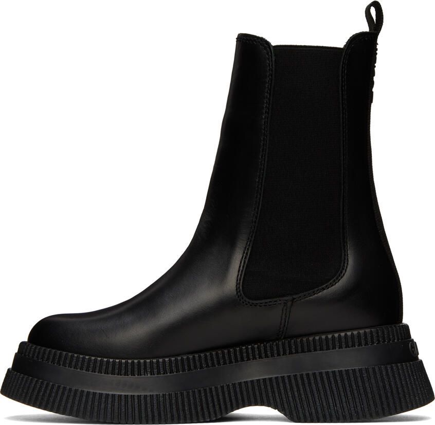 GANNI Blue Creepers Chelsea Boots - Picture 5