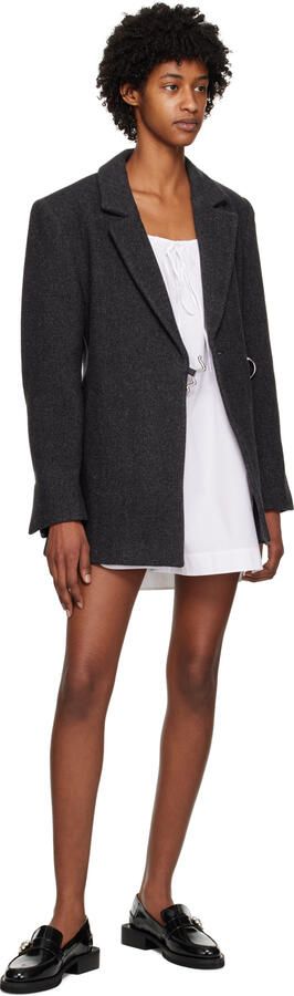 GANNI Black Jewel Loafers - Picture 4