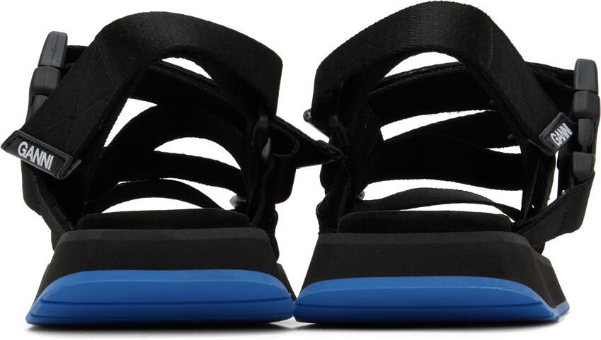 GANNI Black Perfor ce Sandals