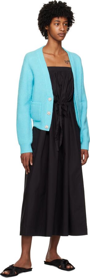 GANNI Black Soft Knot Mules - Picture 2