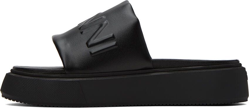 GANNI Black Sporty Mix Sandals - Picture 6