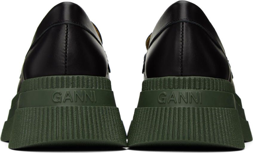 GANNI Black Wallaby Creepers Loafers