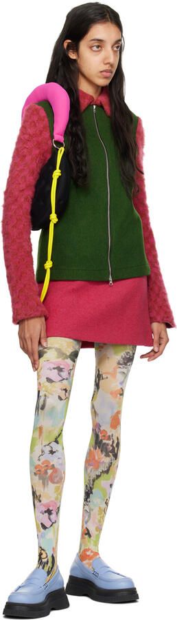 GANNI Blue Wallaby Creepers Loafers - Picture 4