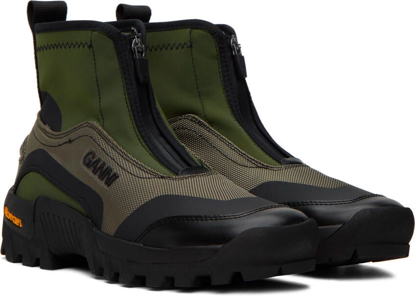 GANNI Green Performance Sneakers - Picture 2