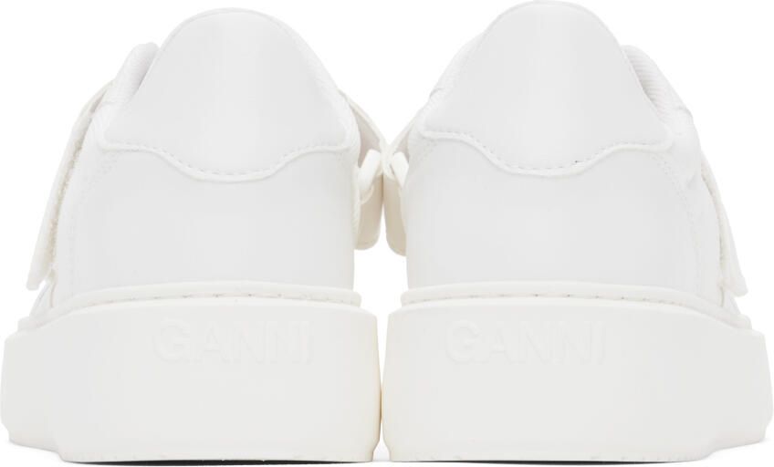 GANNI White Sporty Mix Sneakers
