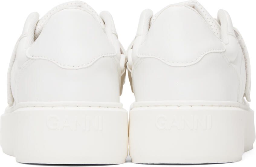 GANNI White Sporty Sneakers
