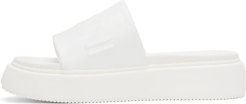 GANNI White Vegea Slides - Picture 3