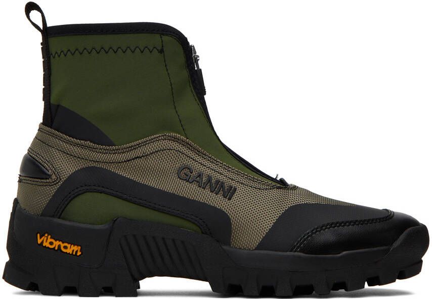 GANNI Green Performance Sneakers - Picture 5