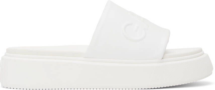 GANNI White Vegea Slides - Picture 5