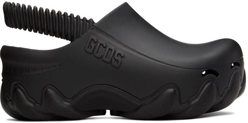 GCDS Black IBEX Slippers - Picture 5
