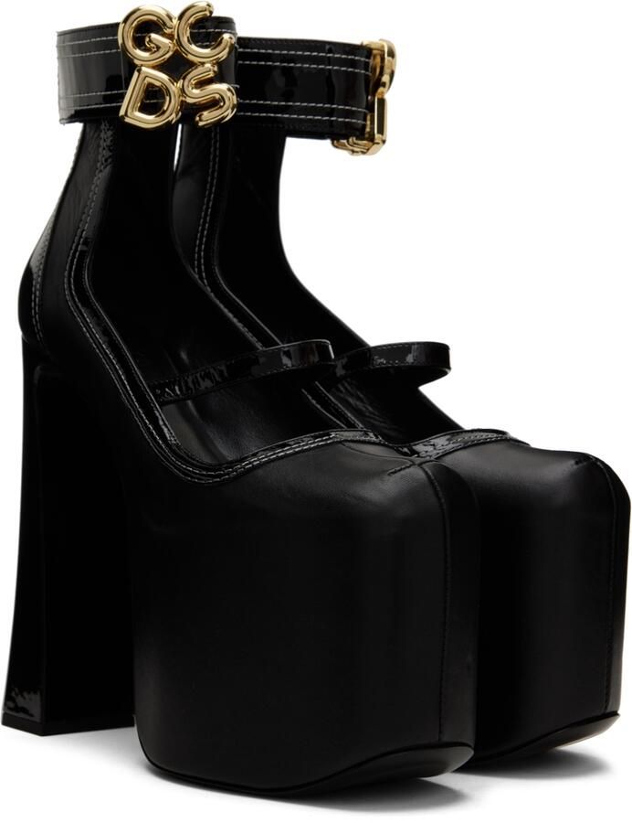 GCDS Black Divine Heels - Picture 2