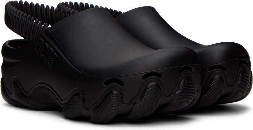 GCDS Black Ibex Clogs - Picture 2