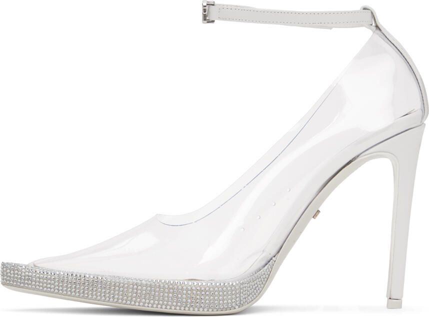 GCDS Transparent Transpallic Rider Heels - Picture 3