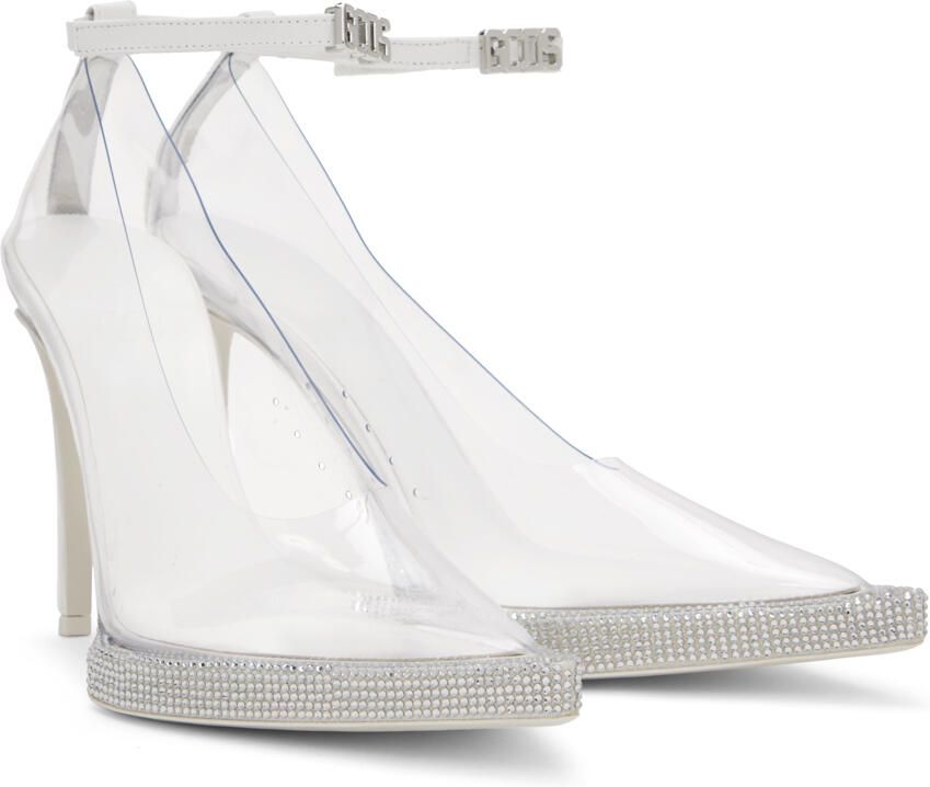 GCDS Transparent Transpallic Rider Heels - Picture 2