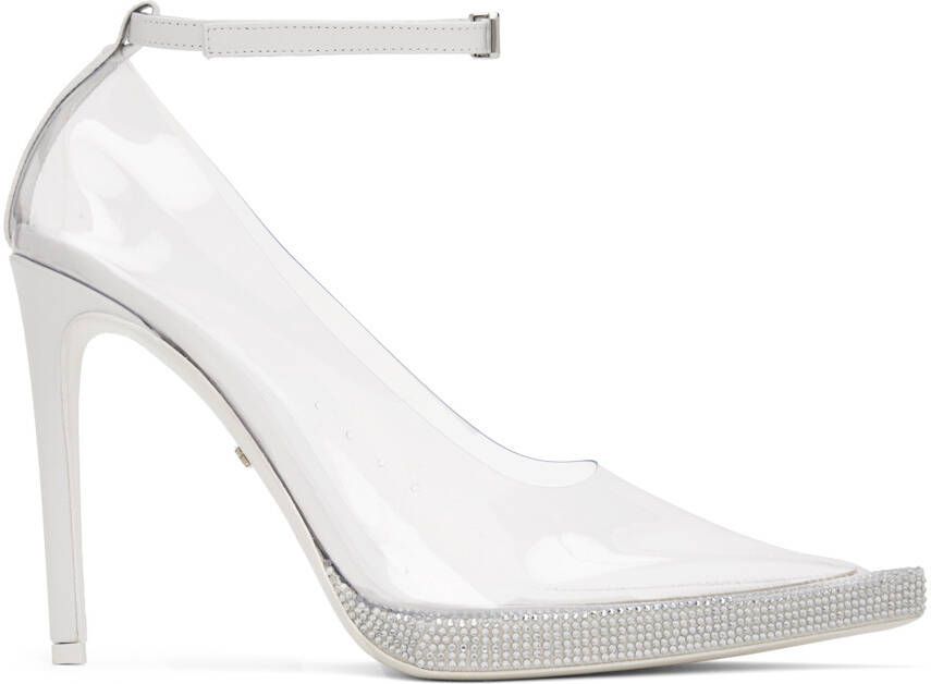 GCDS Transparent Transpallic Rider Heels - Picture 5